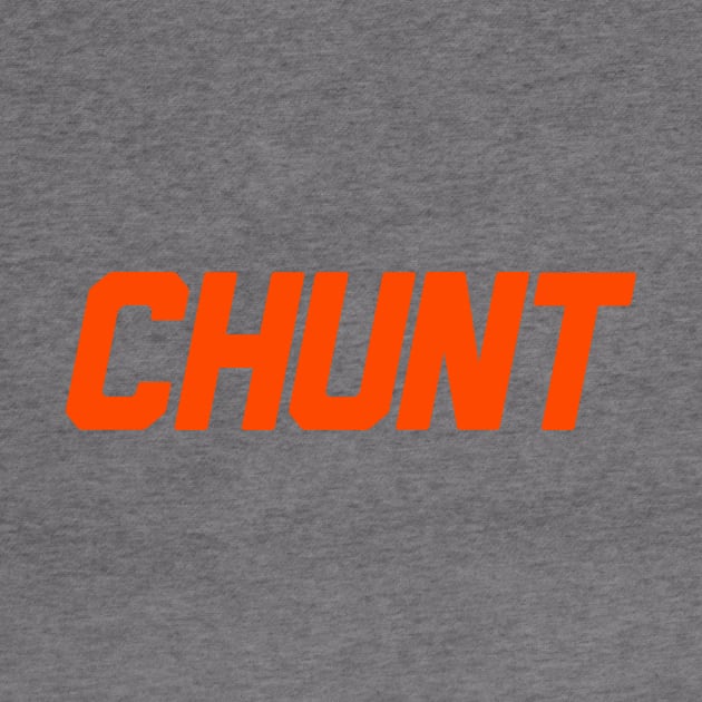 CHUNT - Nick Chubb and Kareem Hunt Orange by mbloomstine